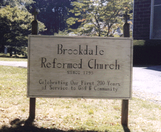 Brookdale Reformed Churchyard