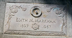 Edith Matilda <I>Brassfield</I> Markham 