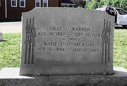 Watie Lou <I>Jackson</I> Warren 