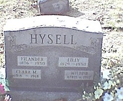 Clara M. <I>Hysell</I> Hysell 