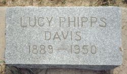 Lucy Amelia <I>Trease</I> Phipps Davis 