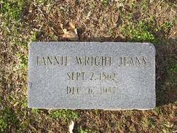 Fannie <I>Wright</I> Jeans 