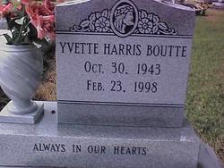 Yvette <I>Harris</I> Boutte 
