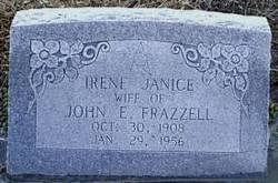 Irene Janice <I>Crump</I> Frazzell 
