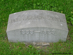 Jane <I>Barnard</I> Skinner 