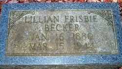 Lillian <I>Frisbie</I> Becker 