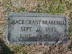 Grace <I>Grant</I> Brakebill 