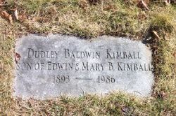 Dudley Baldwin Kimball 