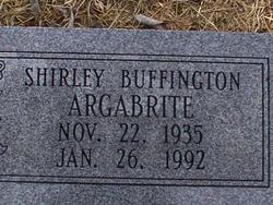Shirley Ann <I>Argabrite</I> Buffington 