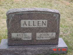 Ruth <I>Clegg</I> Allen 