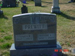 Nannie <I>Linville</I> Prewitt 
