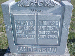 Mary Catherine <I>Bonifield</I> Anderson 