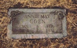 Annie May <I>Fulfer</I> Goen 