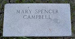 Mary Emma <I>Spencer</I> Campbell 