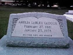Amelia <I>LeBleu</I> LeDoux 