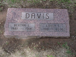 Bertha <I>Larrimore</I> Davis 