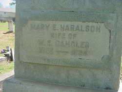 Mary E. <I>Haralson</I> Candler 