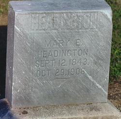 Mary E. Headington 