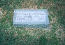 Frances Eunice <I>Beale</I> Crumpler 
