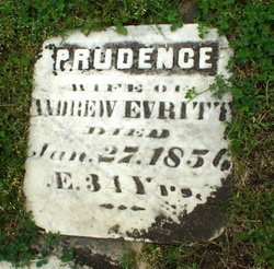 Prudence <I>Wells</I> Evritt 