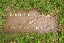 Bertha C Johnson 