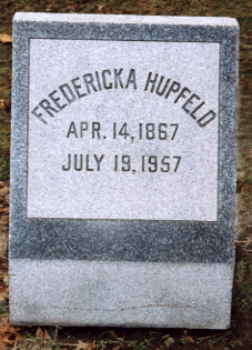 Fredericka <I>Rader</I> Hupfeld 