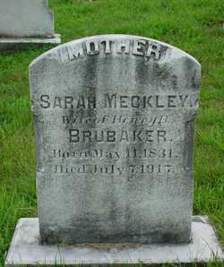 Sarah <I>Meckley</I> Brubaker 