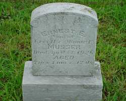 Ernest E Musser 