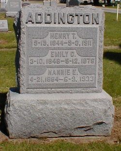 Nannie E. <I>Edger</I> Addington 