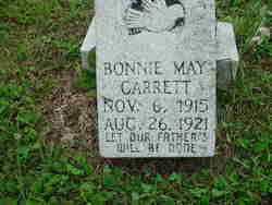 Bonnie May Garrett 