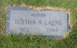 Bertha Adella <I>Basye</I> Layne 