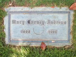 Mary <I>Carney</I> Andrews 