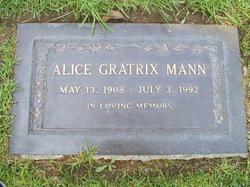 Alice Gratrix Mann 
