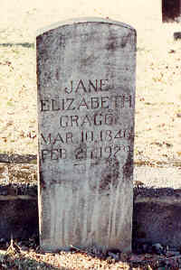 Jane Elizabeth <I>Nelson</I> Sudderth Gragg 