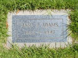 Anna Dell <I>Fowle</I> Adams 