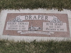 Ruth <I>Sharp</I> Draper 
