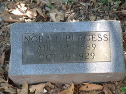Nora Lee <I>Butler</I> Burgess 
