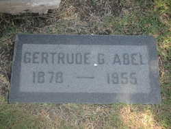 Gertrude Gray <I>McDonald</I> Abel 