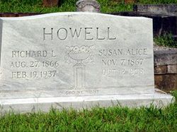 Susan Alice <I>Elliott</I> Howell 
