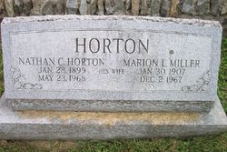 Marion Louise <I>Miller</I> Horton 