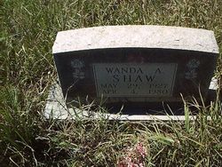 Wanda A. <I>Palmer</I> Shaw 