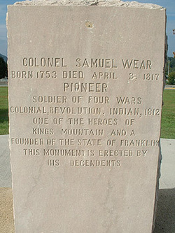 Col Samuel Wear 