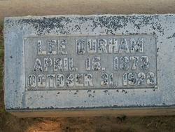 Lee B. “Levi” Durham 