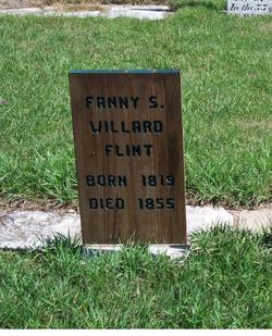 Fanny Sophia <I>Willard</I> Flint 