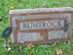 Anna M <I>Koski</I> Buntrock 