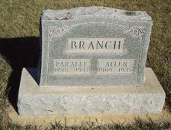 Paralee Anderson <I>Standerfer</I> Branch 