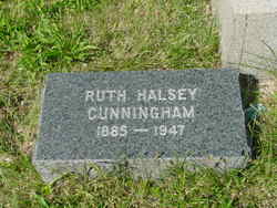 Ruth <I>Halsey</I> Cunningham 