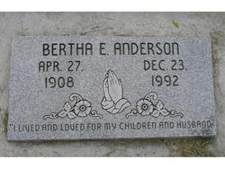 Bertha Elnora <I>Reed</I> Anderson 
