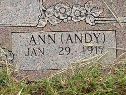 Ann “Andy” Dunn 