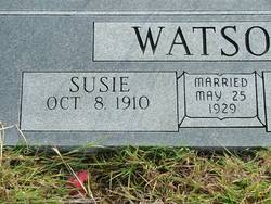 Susie <I>Eldridge</I> Watson 